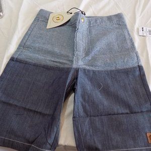 Hang Ten Chambray Boy's Shorts Size 9/10